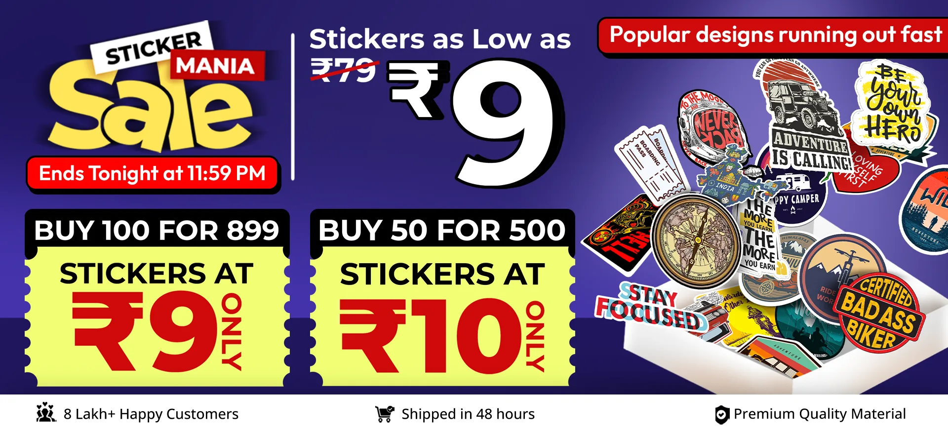 Premium Stickers That Stick Better
